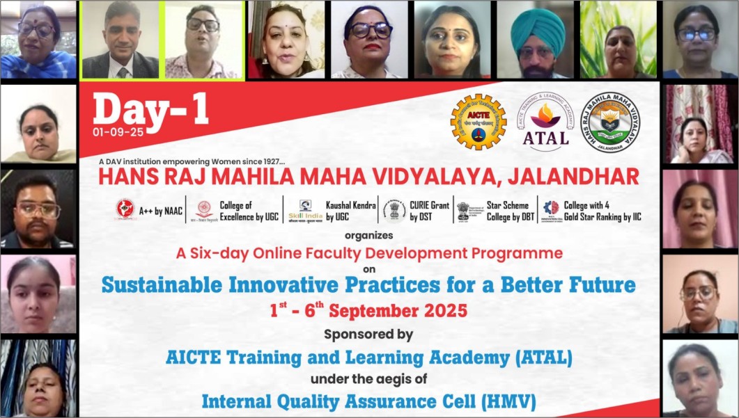 FACULTY DEVELOPMENT PROGRAMME