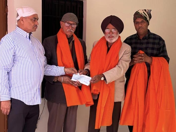 ₹1 ਲੱਖ ਦਾ ਚੈੱਕ